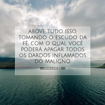 Efésios 6:16 BSL Imagem do Versículo Bíblico