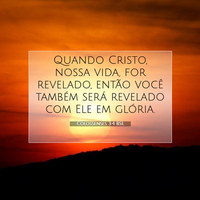 Colossenses 3:4 BSL Imagem do Versículo Bíblico
