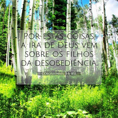 Colossenses 3:6 BSL Imagem do Versículo Bíblico