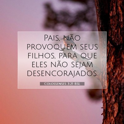 Colossenses 3:21 BSL Imagem do Versículo Bíblico