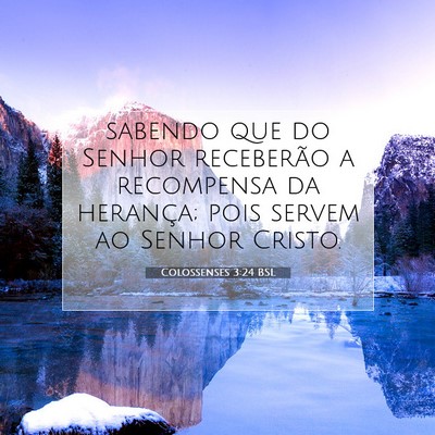 Colossenses 3:24 BSL Imagem do Versículo Bíblico