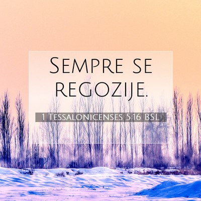 1 Tessalonicenses 5:16 BSL Imagem do Versículo Bíblico