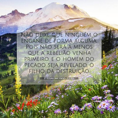 2 Tessalonicenses 2:3 BSL Imagem do Versículo Bíblico