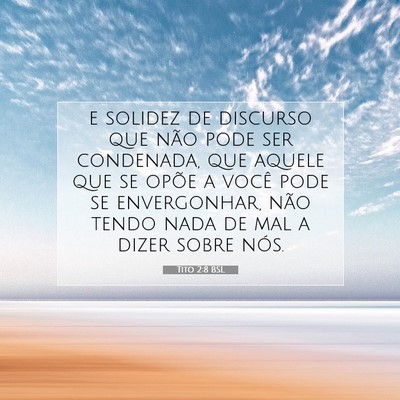 Tito 2:8 BSL Imagem do Versículo Bíblico