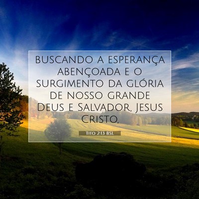 Tito 2:13 BSL Imagem do Versículo Bíblico