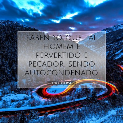 Tito 3:11 BSL Imagem do Versículo Bíblico