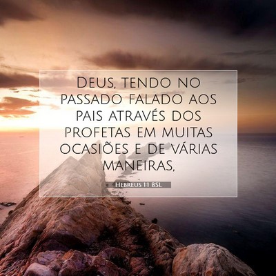 Hebreus 1:1 Versículo Bíblico Explicado