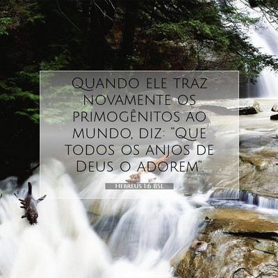 Hebreus 1:6 Versículo Bíblico Explicado