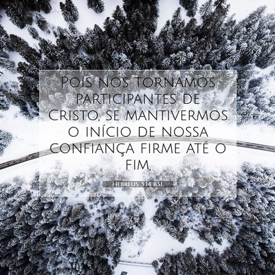 Hebreus 3:14 BSL Imagem do Versículo Bíblico