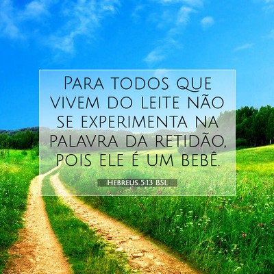 Hebreus 5:13 Versículo Bíblico Explicado