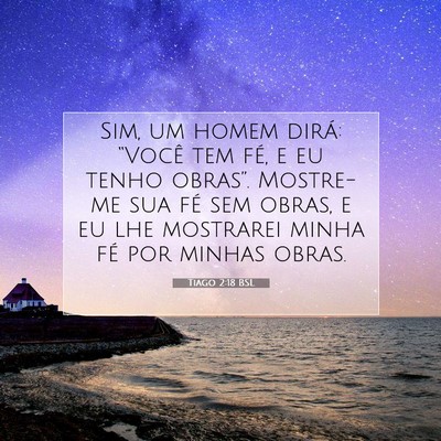 Tiago 2:18 BSL Imagem do Versículo Bíblico
