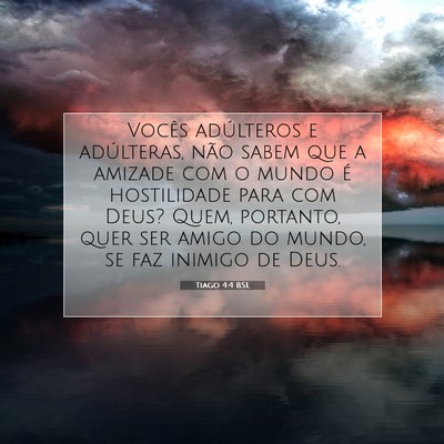 Tiago 4:4 BSL Imagem do Versículo Bíblico