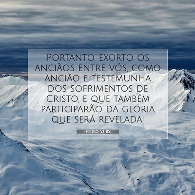 1 Pedro 5:1 BSL Imagem do Versículo Bíblico
