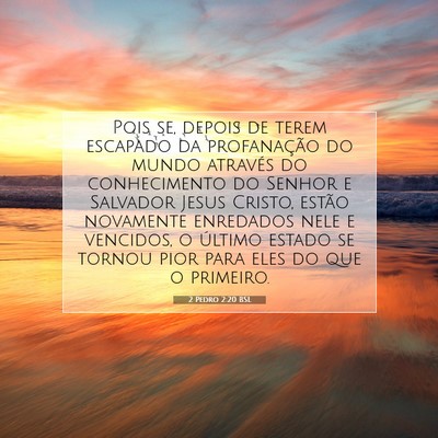 2 Pedro 2:20 Versículo Bíblico Explicado