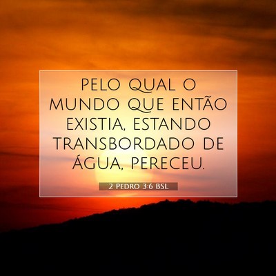 2 Pedro 3:6 Versículo Bíblico Explicado
