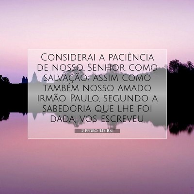 2 Pedro 3:15 Versículo Bíblico Explicado