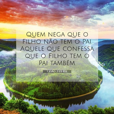 1 João 2:23 BSL Imagem do Versículo Bíblico