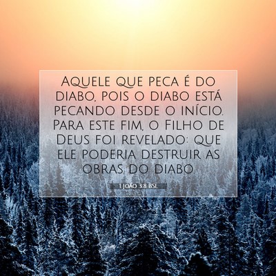 1 João 3:8 BSL Imagem do Versículo Bíblico