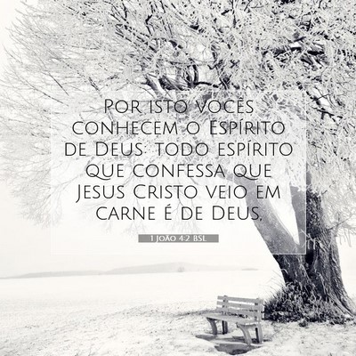 1 João 4:2 BSL Imagem do Versículo Bíblico