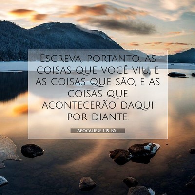 Apocalipse 1:19 Versículo Bíblico Explicado