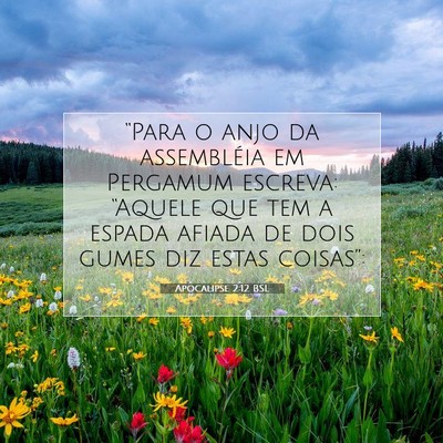 Apocalipse 2:12 Versículo Bíblico Explicado