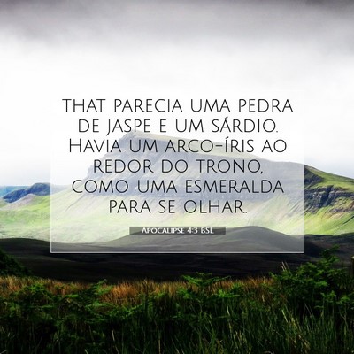 Apocalipse 4:3 Versículo Bíblico Explicado