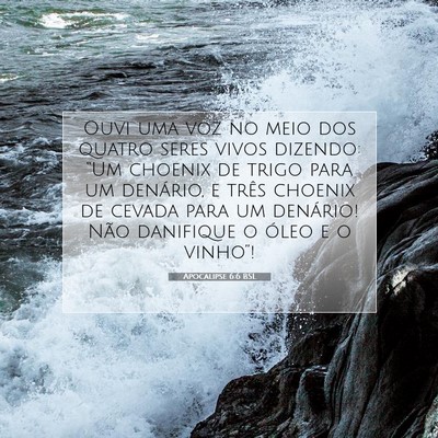 Apocalipse 6:6 BSL Imagem do Versículo Bíblico