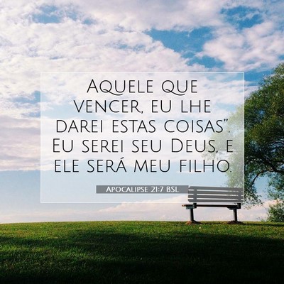 Apocalipse 21:7 BSL Imagem do Versículo Bíblico